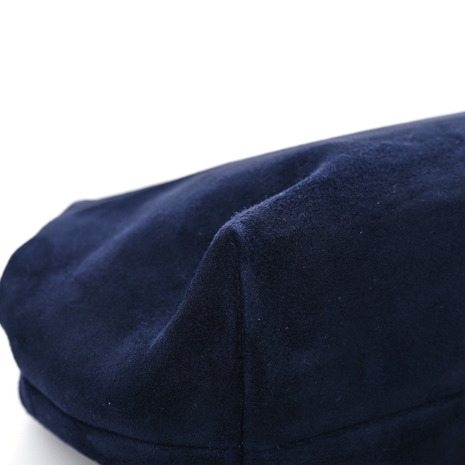 Mansur Gavriel Suede Volume Clutch Navy 10 of 11