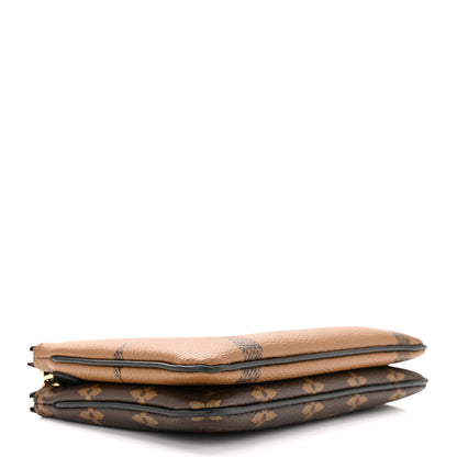 Louis Vuitton Reverse Monogram Giant Double Zip Pochette 4 of 10