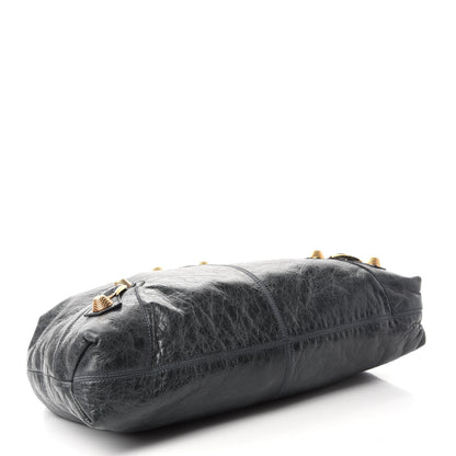 Balenciaga Chevre Giant 21 Gold Hardware Brief Anthracite 4 of 10