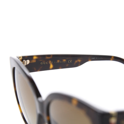 Gucci Acetate Square Frame Sunglasses GG0459S Tortoise 6 of 8