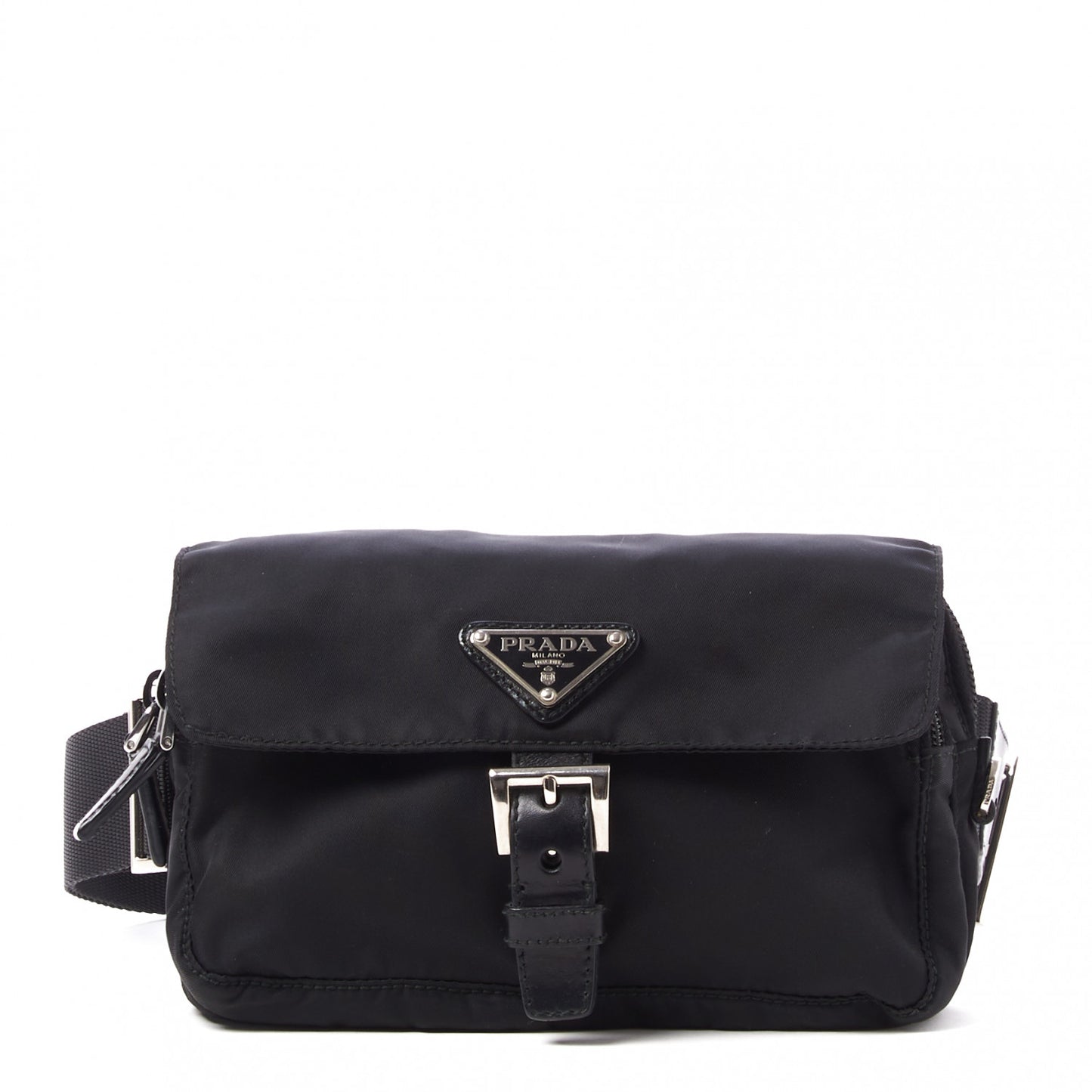 Tessuto Nylon Belt Bag Black