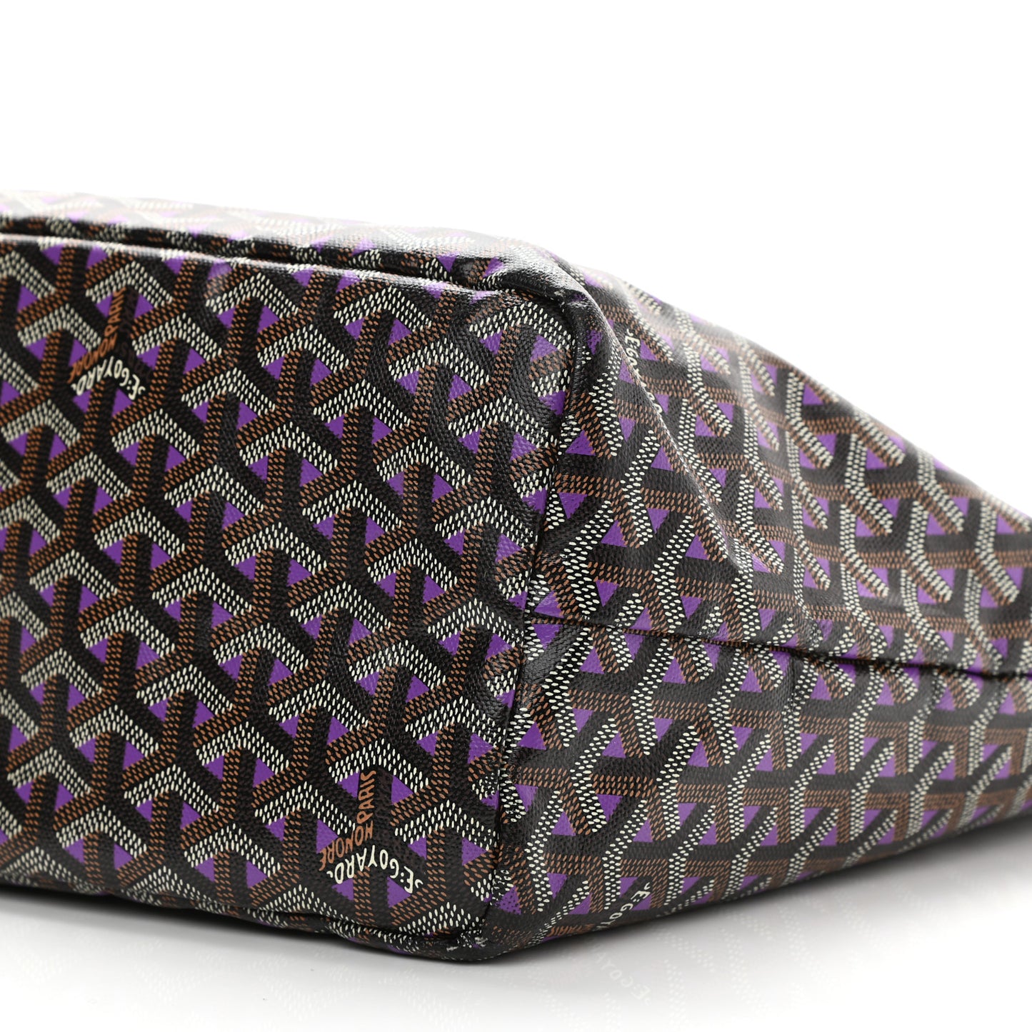Goyardine Saint Louis Claire Voie PM Black Violet