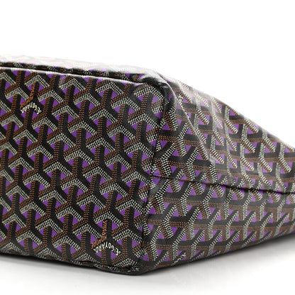 Goyard Goyardine Saint Louis Claire Voie PM Black Violet 13 of 14