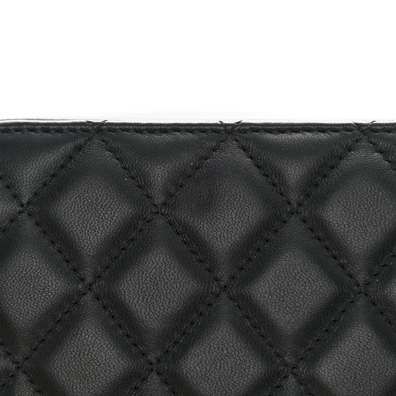 Chanel Lambskin Quilted CC Pearl Crush Camera Case Black 11 of 13