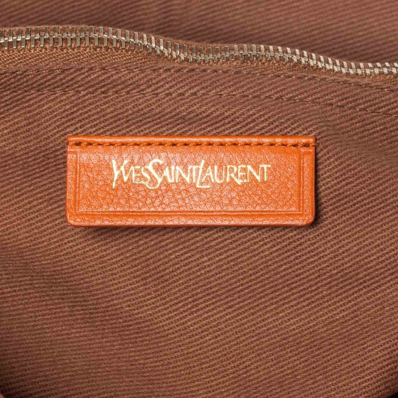 Saint Laurent Leather Muse Two Orange 7 of 10