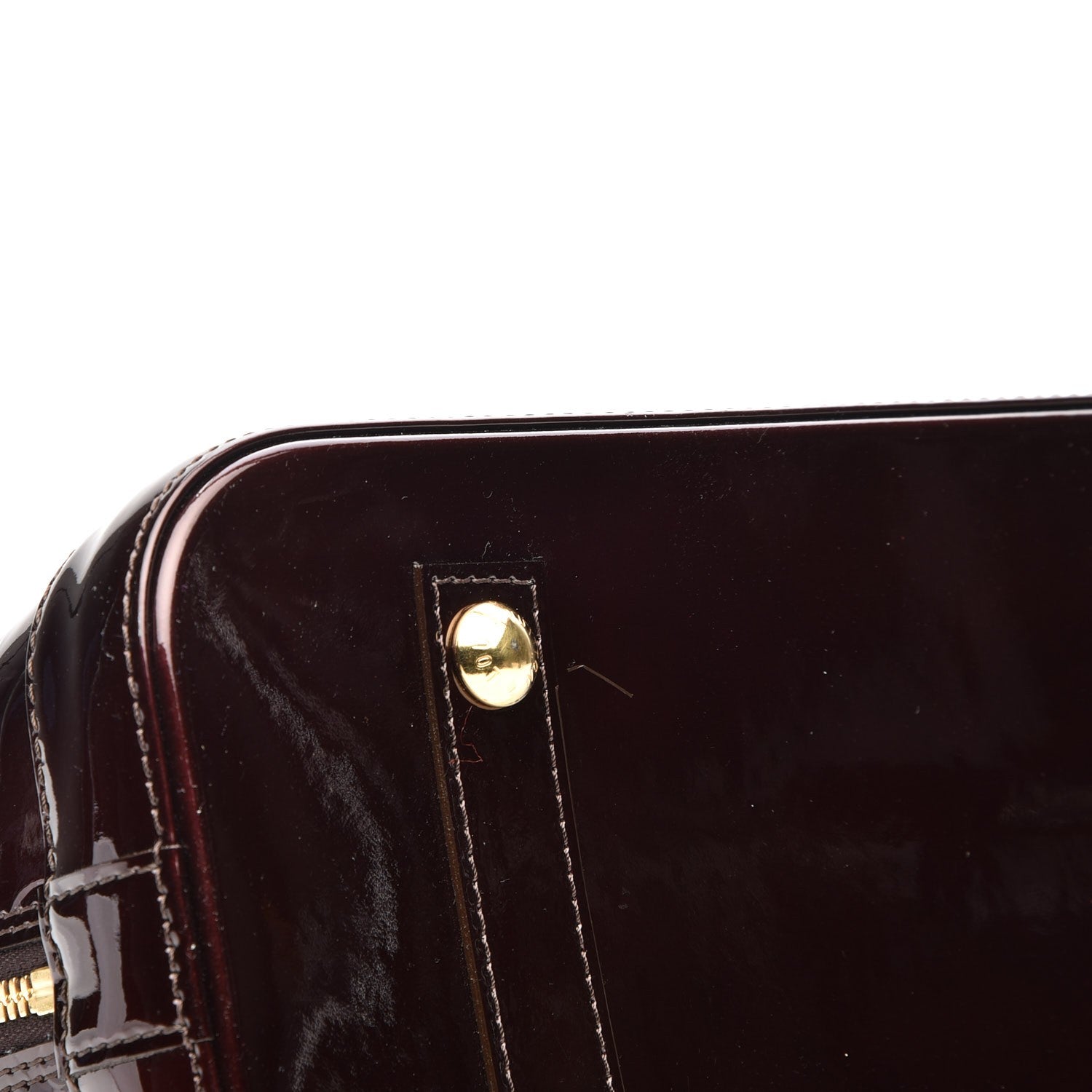 Louis Vuitton Vernis Alma PM Amarante 7 of 7