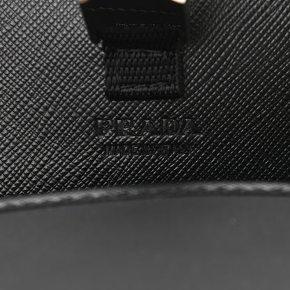 Prada Re-Nylon Saffiano Smartphone Case Crossbody Black 6 of 10