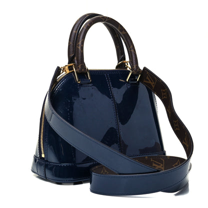 Louis Vuitton Patent Monogram Alma BB Marine 3 of 8