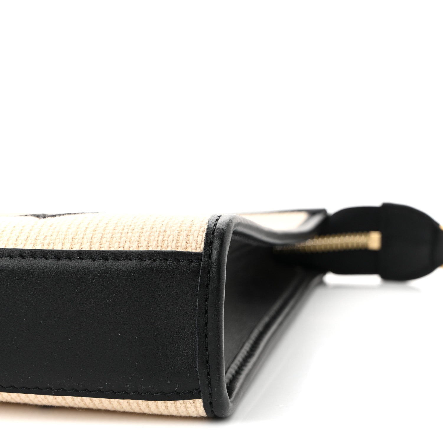 Louis Vuitton Raffia Calfskin Monogram Toiletry Pouch 26 On Chain Beige Black 9 of 9