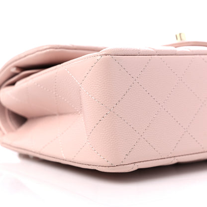 Chanel Caviar Quilted Small Double Flap Light Pink 8 of 9