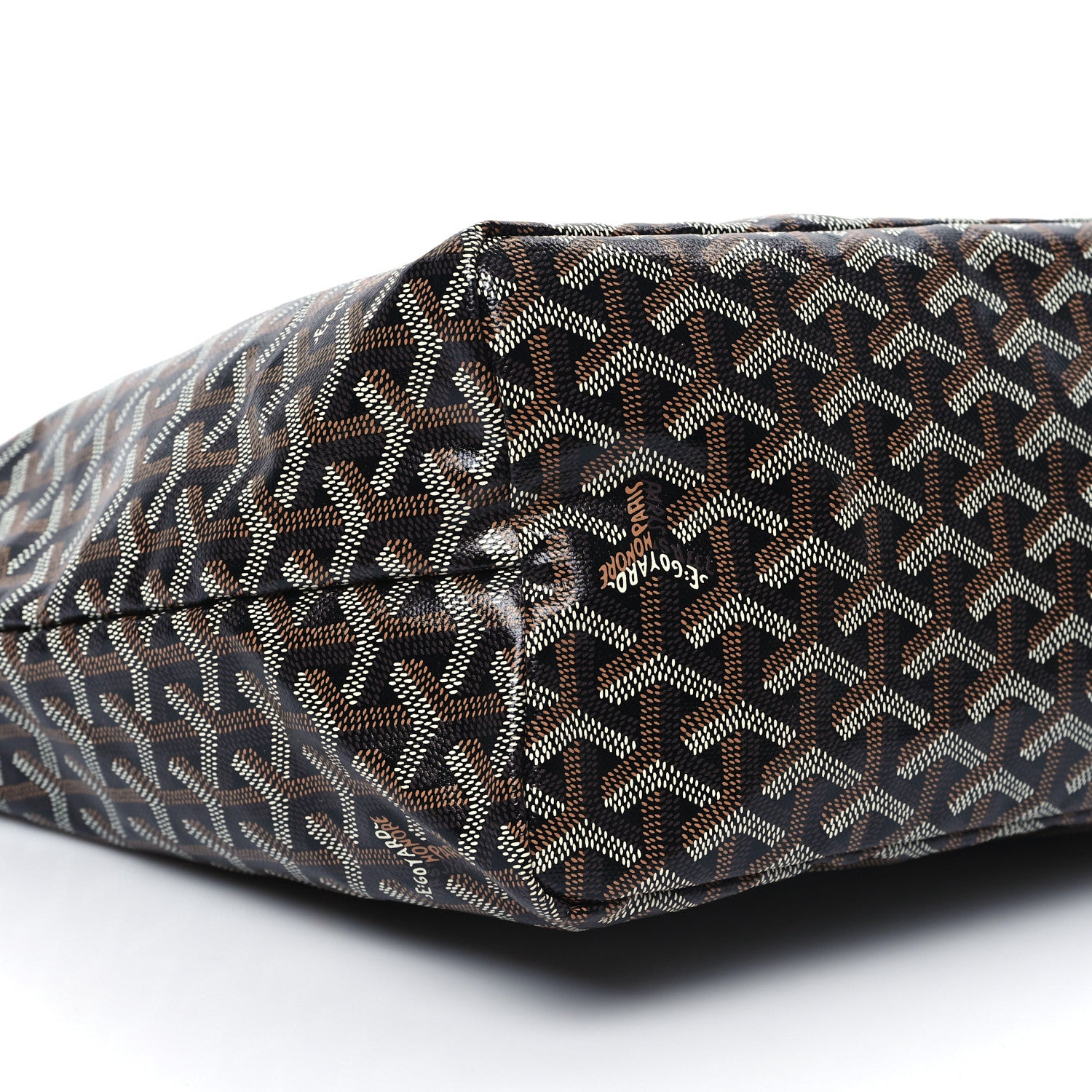 Goyard Goyardine Saint Louis PM Black Gold 9 of 10