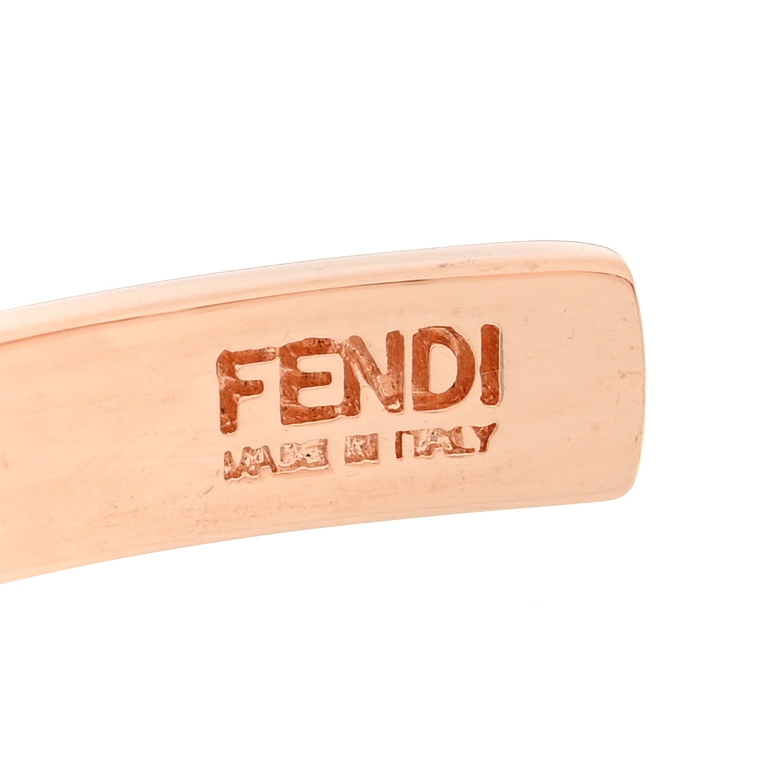 Fendi Metal Crystal F is Fendi Bracelet L Rose Gold 4 of 4