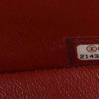 Chanel Lambskin Quilted Mini Rectangular Flap Red 9 of 11