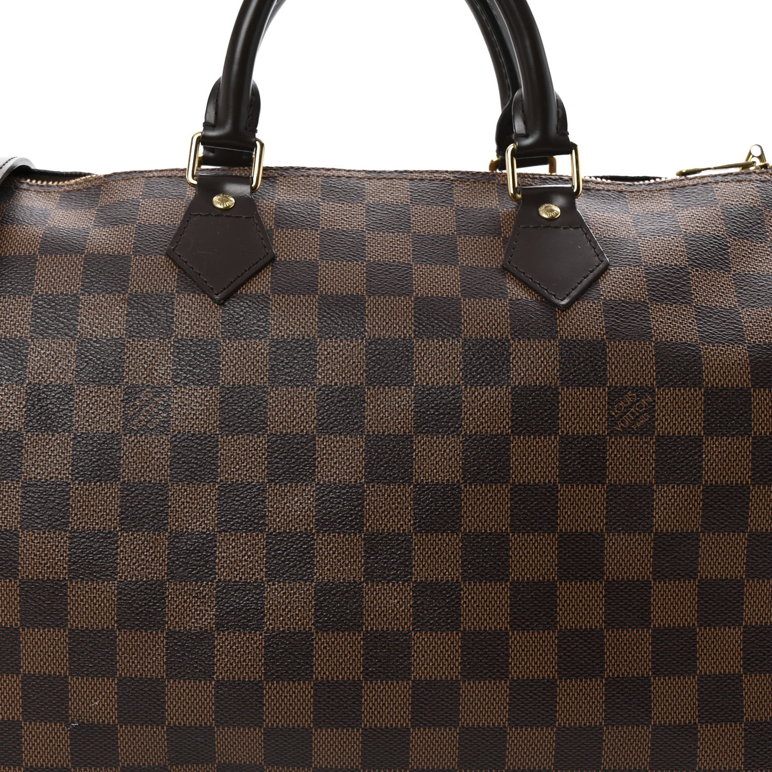 Louis Vuitton Damier Ebene Speedy Bandouliere 35 8 of 11