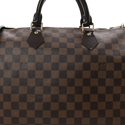 Louis Vuitton Damier Ebene Speedy Bandouliere 35 8 of 11