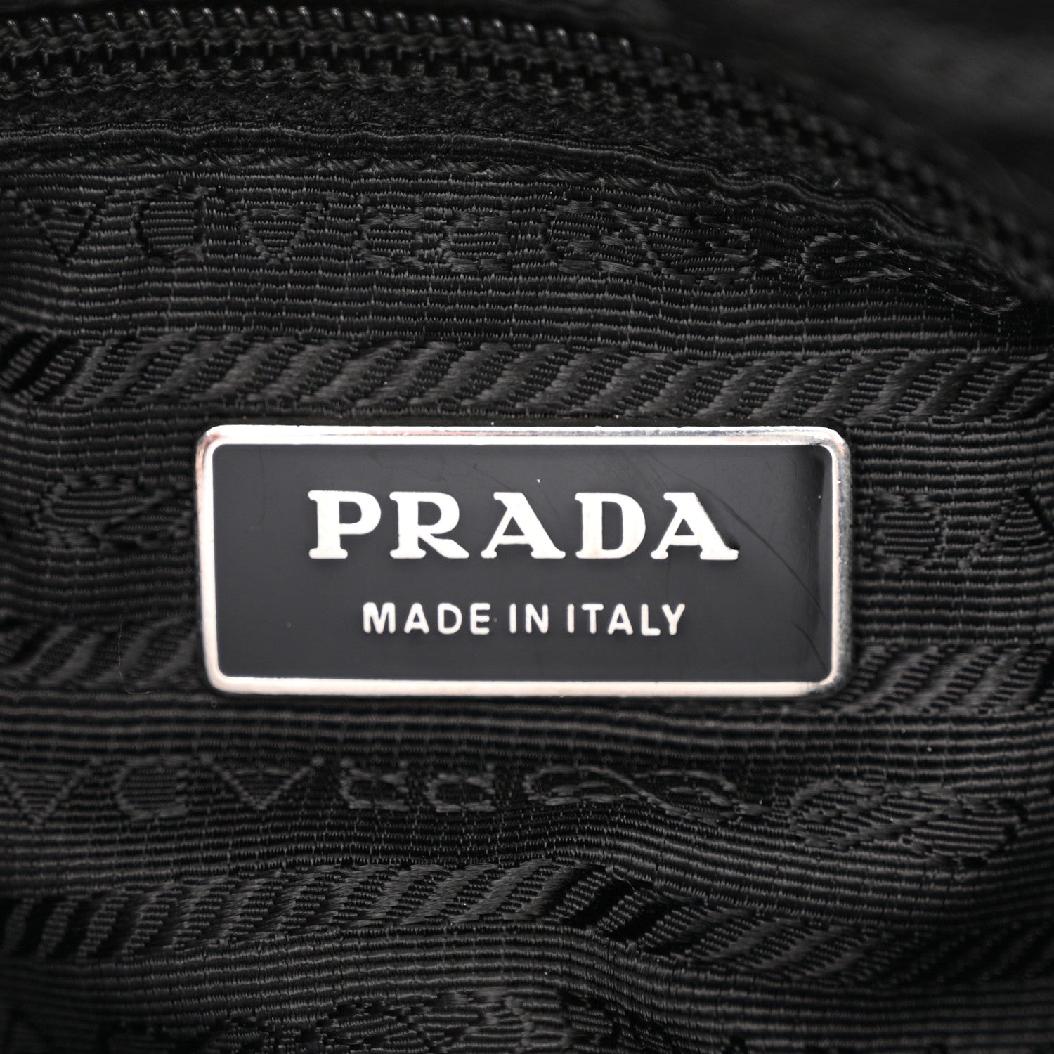 Prada Tessuto Nylon Bow Shoulder Bag Black 6 of 9