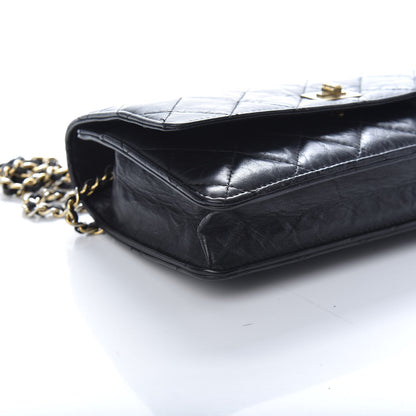 Chanel Aged Calfskin Quilted Reissue Wallet On Chain WOC Black 10 of 12