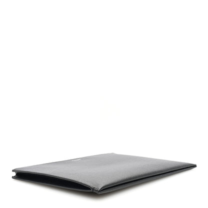 Saint Laurent Grain De Poudre Zipped Tablet Holder Black 4 of 6