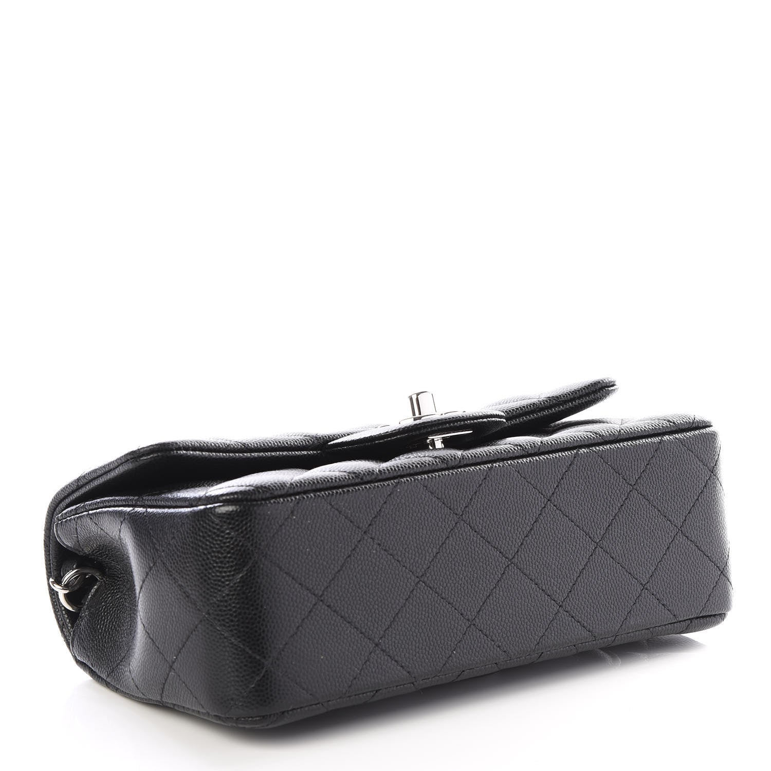 Chanel Caviar Quilted Mini Rectangular Flap Black 3 of 9