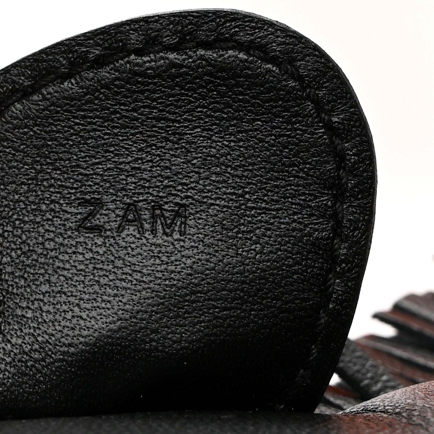 Hermes Milo Lambskin Matte Alligator Touch Grigri Rodeo Horse Bag Charm MM So Black 3 of 5