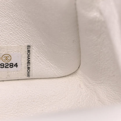 Chanel Lambskin Quilted Mini Rectangular Flap White 7 of 11