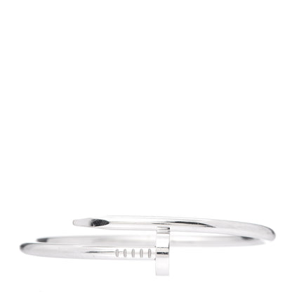 Cartier 18K White Gold Juste Un Clou Bracelet 17 1 of 4