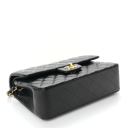 Chanel Lambskin Quilted Small Double Flap Black 4 of 9