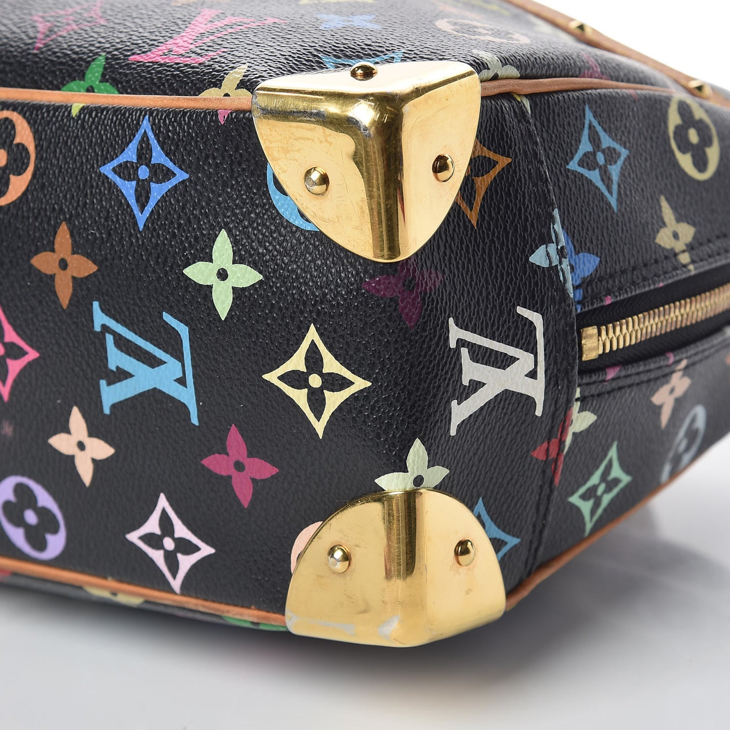 Monogram Multicolor Trouville Black