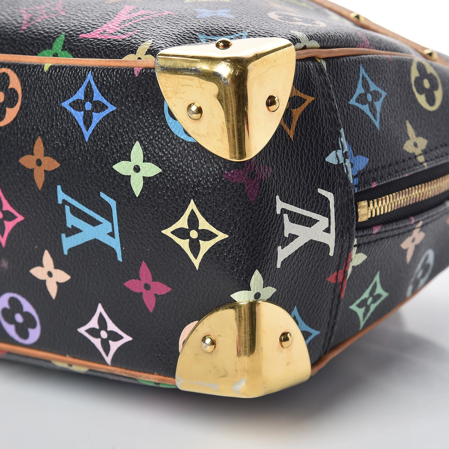 Louis Vuitton Monogram Multicolor Trouville Black 14 of 14