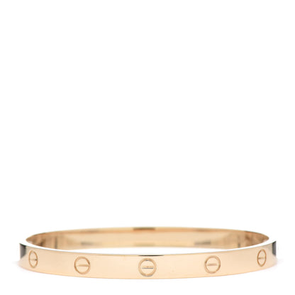 Cartier 18K Yellow Gold LOVE Bracelet 19 3 of 6