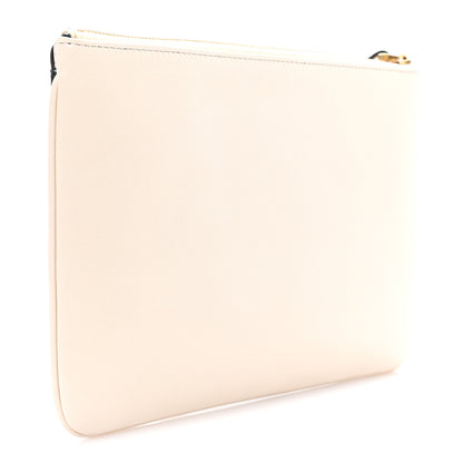 Valentino Garavani Nappa Vlogo Zip Pouch Butter Black 3 of 7