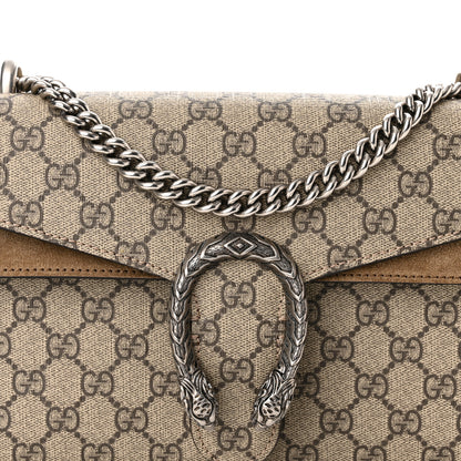 Gucci GG Supreme Monogram Small Dionysus Shoulder Bag Taupe 8 of 10