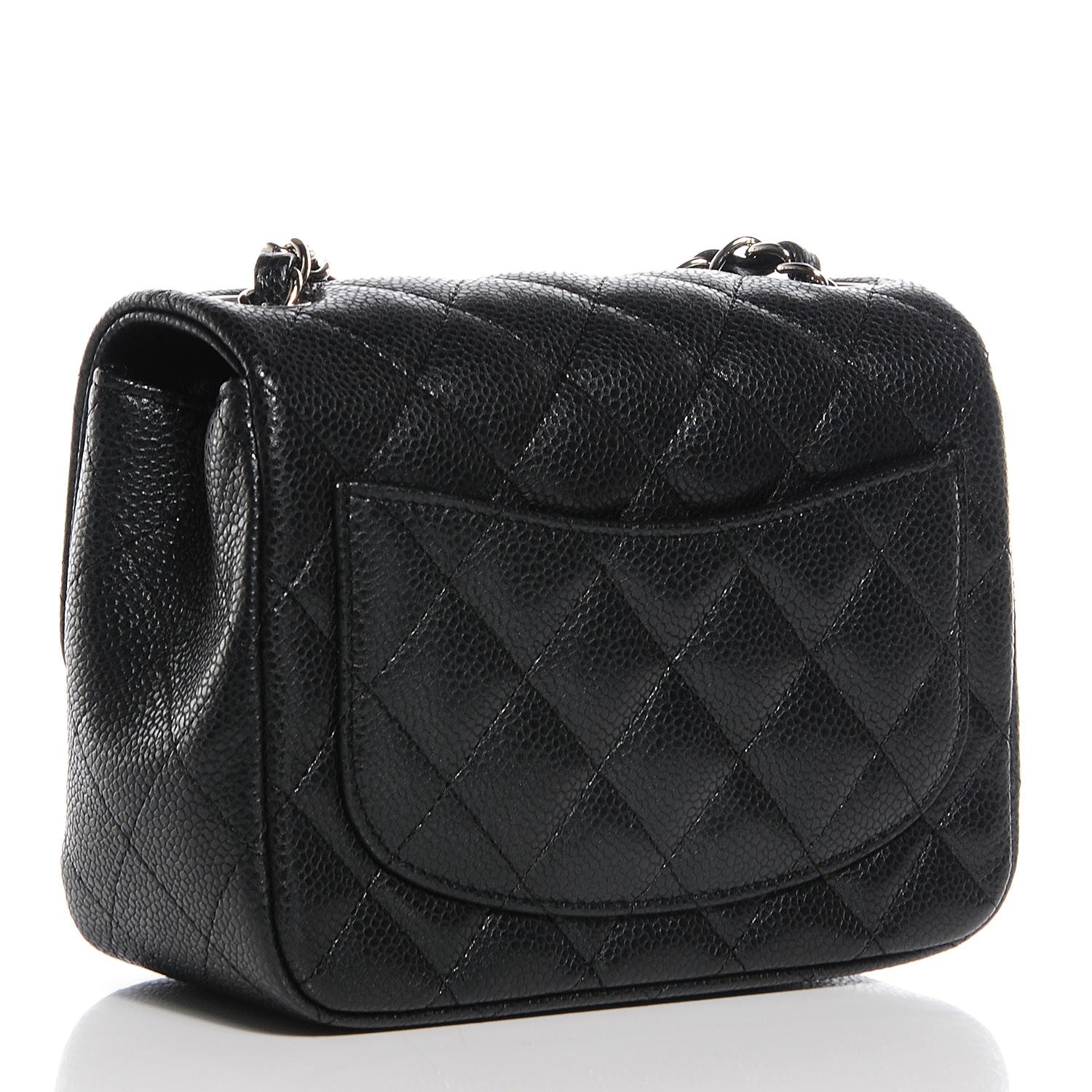 Chanel Caviar Quilted Mini Square Flap Black 3 of 9