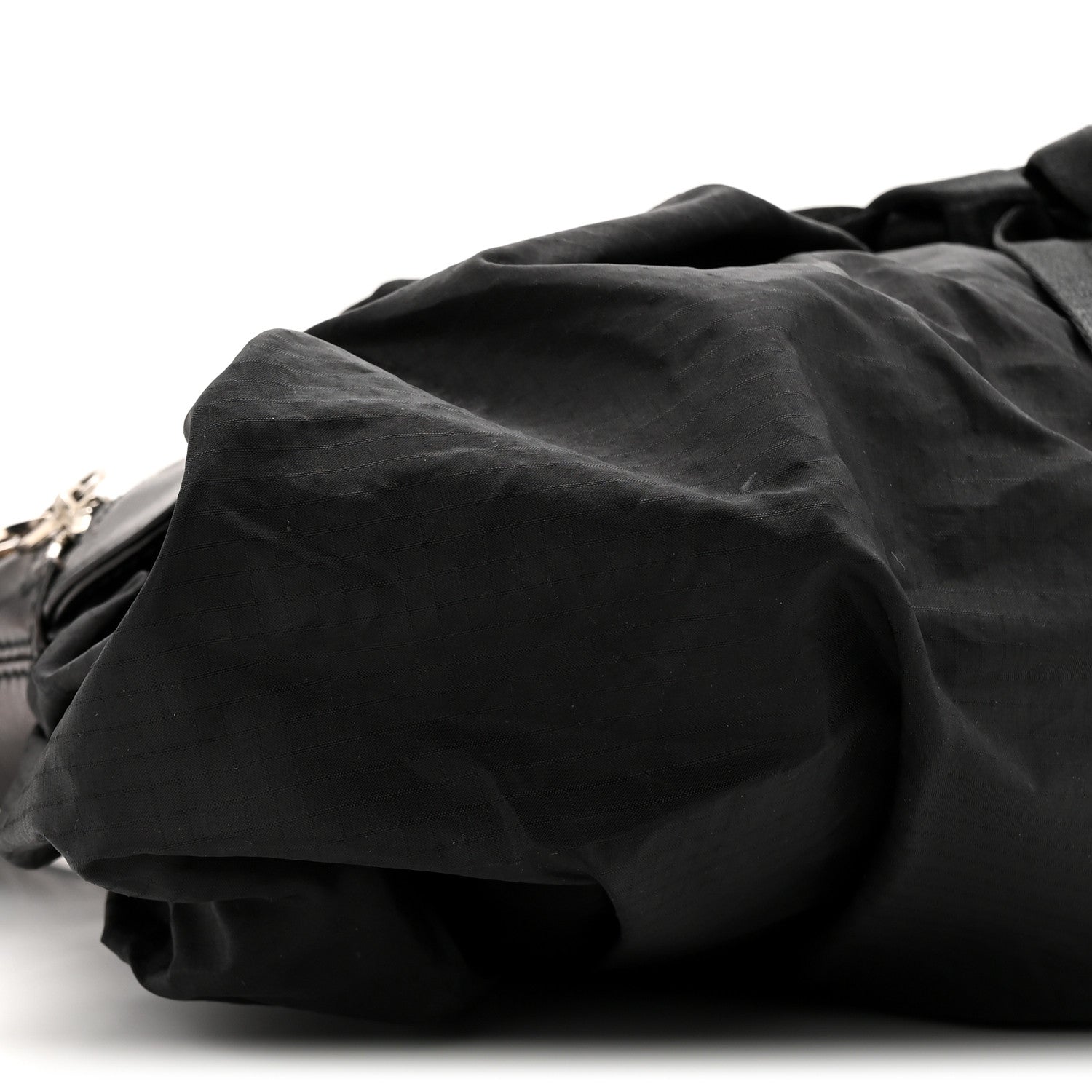 Christian Dior Satin Ballet Evening Bag Black 9 of 10