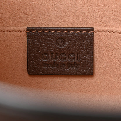 Gucci GG Supreme Monogram Web Ophidia Pouch Brown 6 of 10
