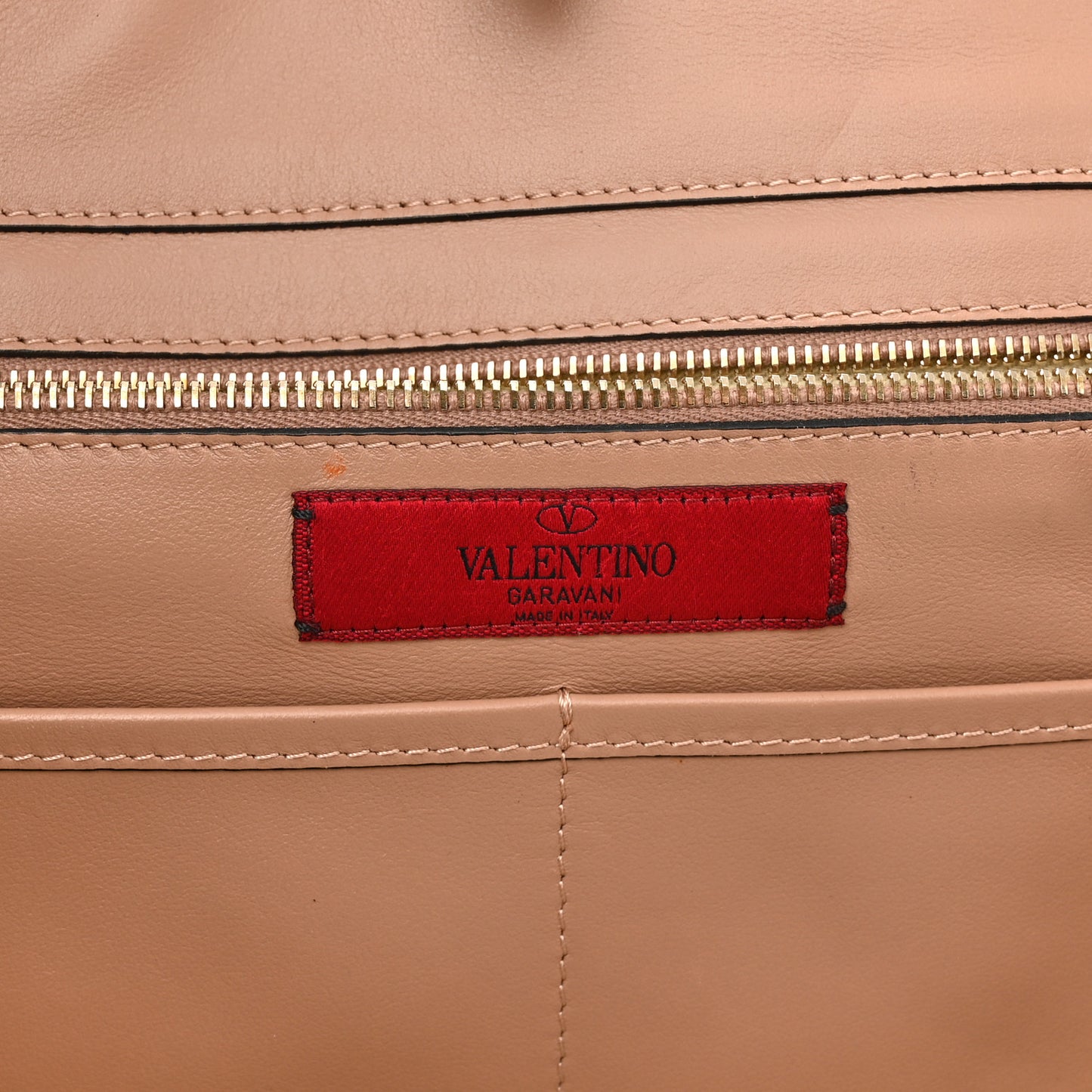 Vitello Medium Rockstud Tote Alpaca