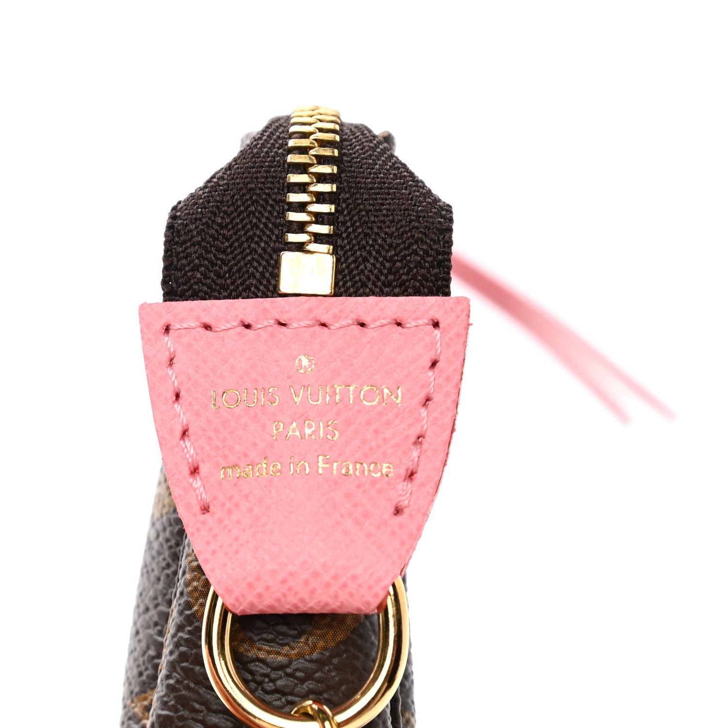 Louis Vuitton Monogram Illustre Mini Pochette Accessories Rose 6 of 8