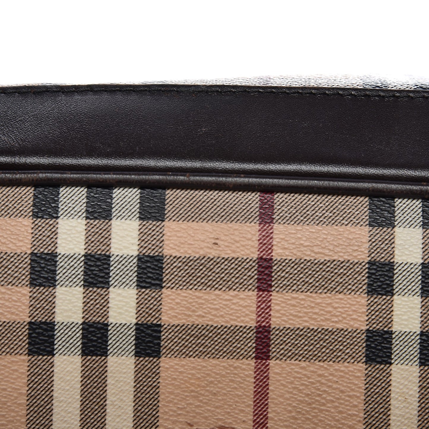 Haymarket Check Medium Golderton Tote Chocolate