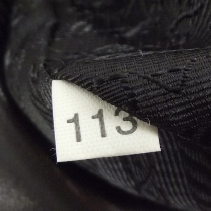 Prada Nappa Ruffle Resin Chainlink Bag Black 10 of 10