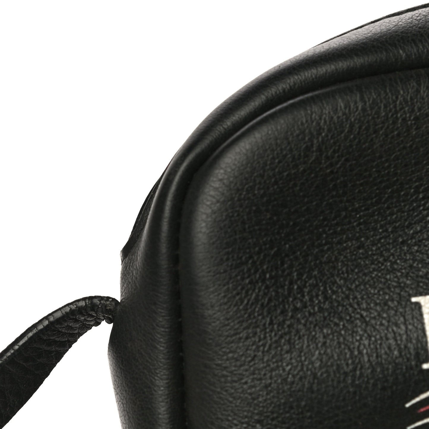 Calfskin Political Campaign Logo XS Camera Bag Black