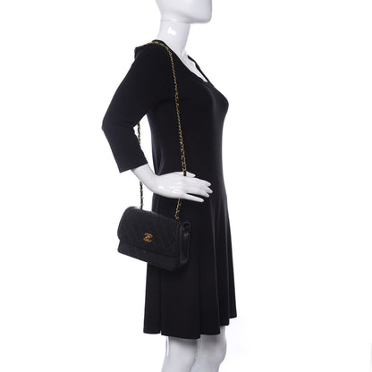 Chanel Lambskin Quilted Small Single Flap Black 2 of 11