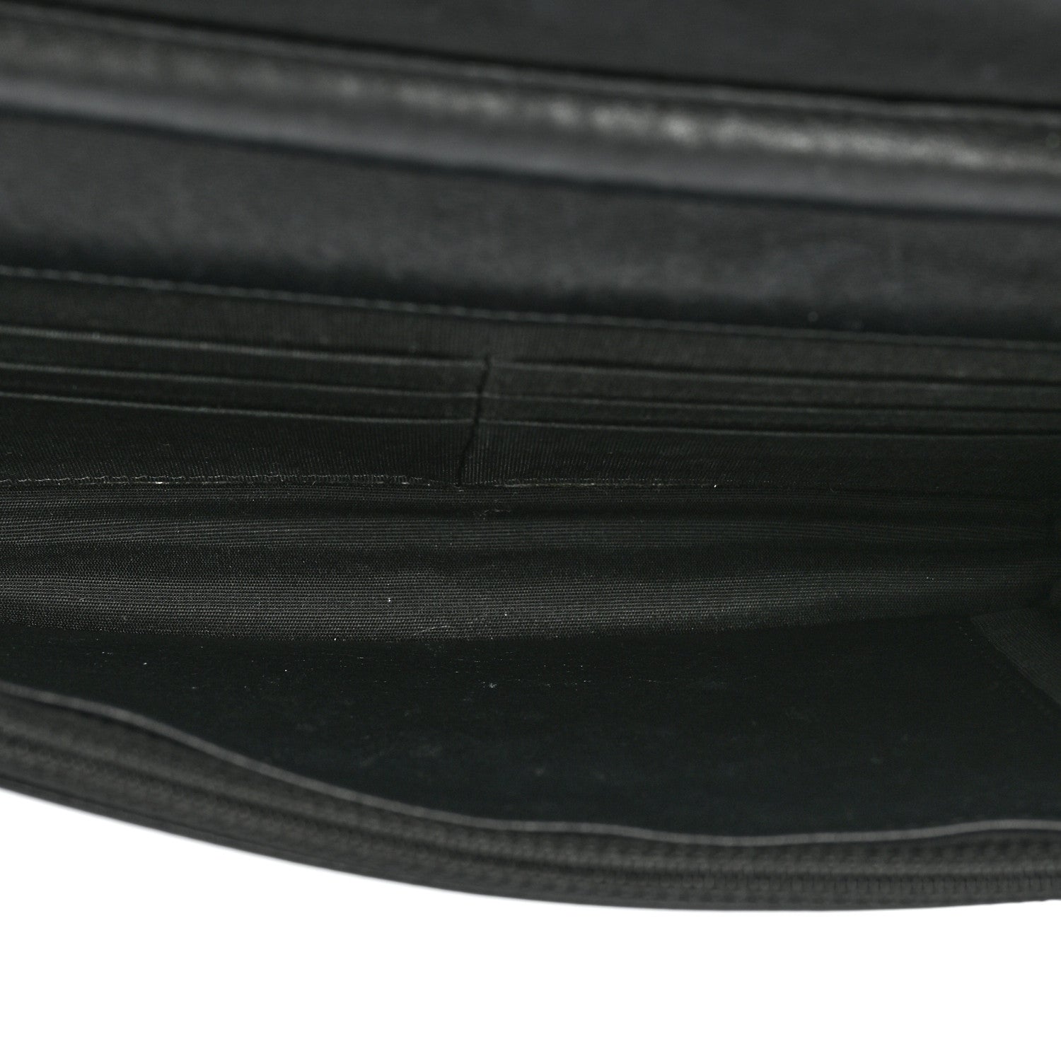 Chanel Caviar Timeless CC Wallet On Chain WOC Black 5 of 13
