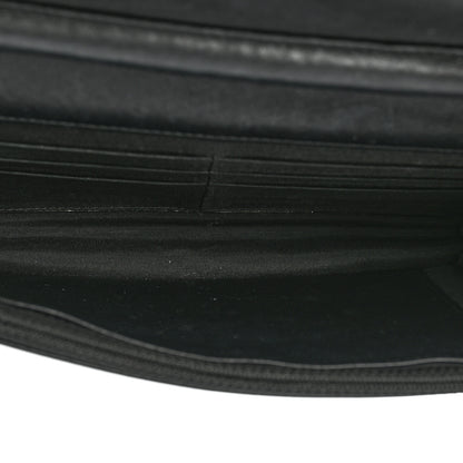 Chanel Caviar Timeless CC Wallet On Chain WOC Black 5 of 13