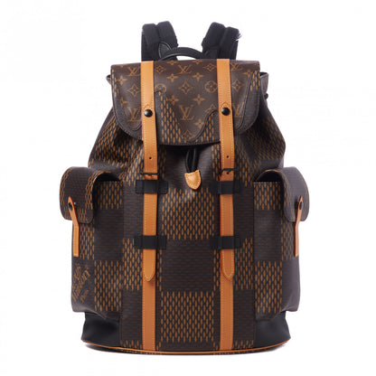 Louis Vuitton X NIGO Giant Damier Ebene Monogram Christopher PM Backpack 1 of 8