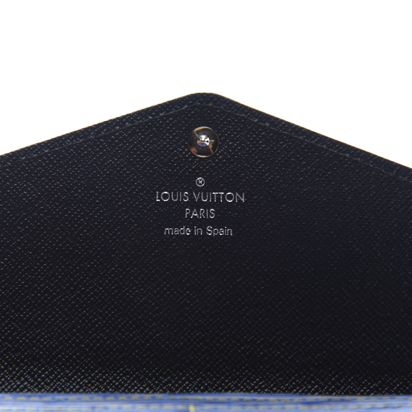 Epi Sarah Wallet NM Denim Light