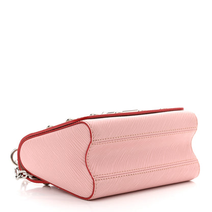 Louis Vuitton Epi Studded Twist Shoulder Bag PM Rose Ballerine 3 of 8