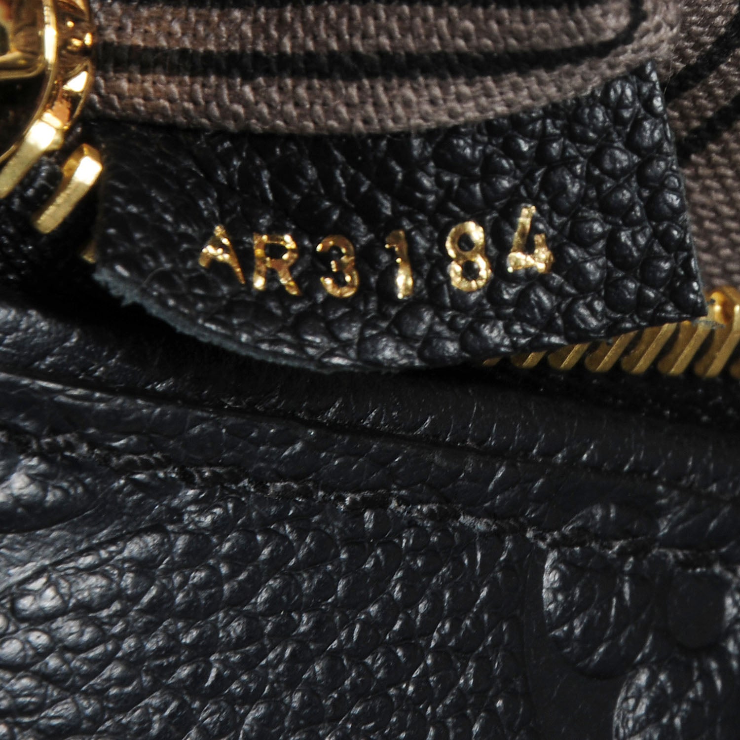 Louis Vuitton Empreinte Bastille MM Black 8 of 8