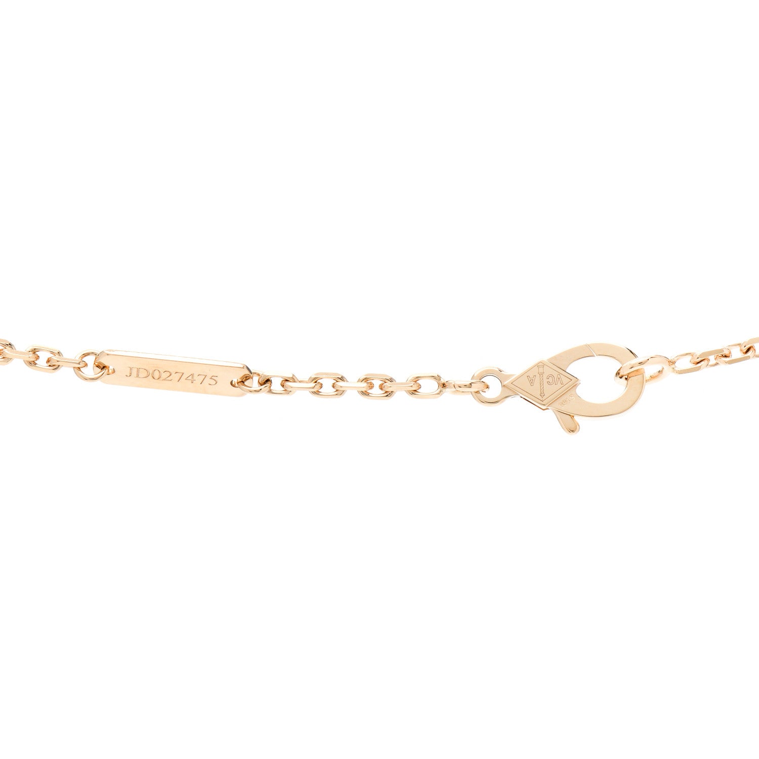 Van Cleef & Arpels 18K Yellow Gold Zodiac Scorpio Pendant Necklace 6 of 7