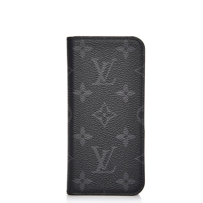 Louis Vuitton Monogram Eclipse iPhone 7 Folio Case 1 of 8