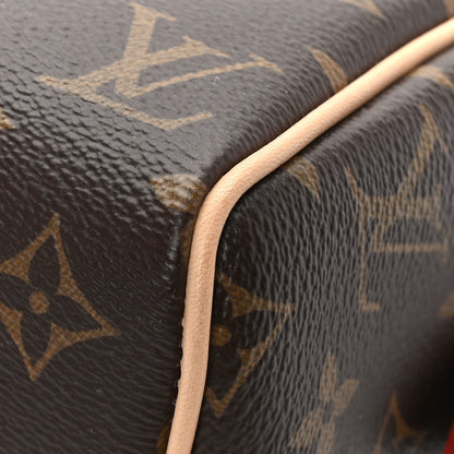 Louis Vuitton Monogram Speedy Bandouliere 20 Beige 8 of 10